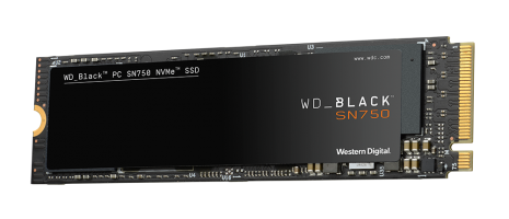 WD BLACK SSD 500GB SN750 M.2 NVMe x4 (WDS500G3X0C)